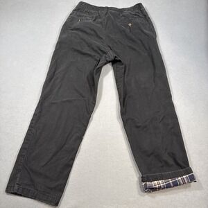 Scandia Woods Flannel Lined Pants Men's Tag 32 Waist  NAVY